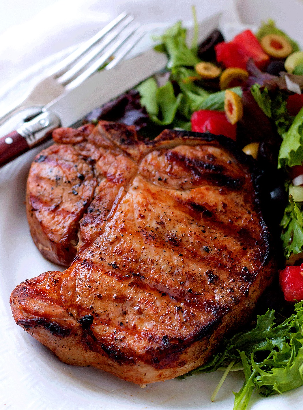 Grilled Pork Chop Marinade - Bunny's Warm Oven