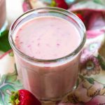 Strawberry Pudding Milk Shake
