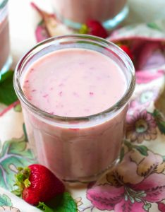 Strawberry Pudding Milk Shake