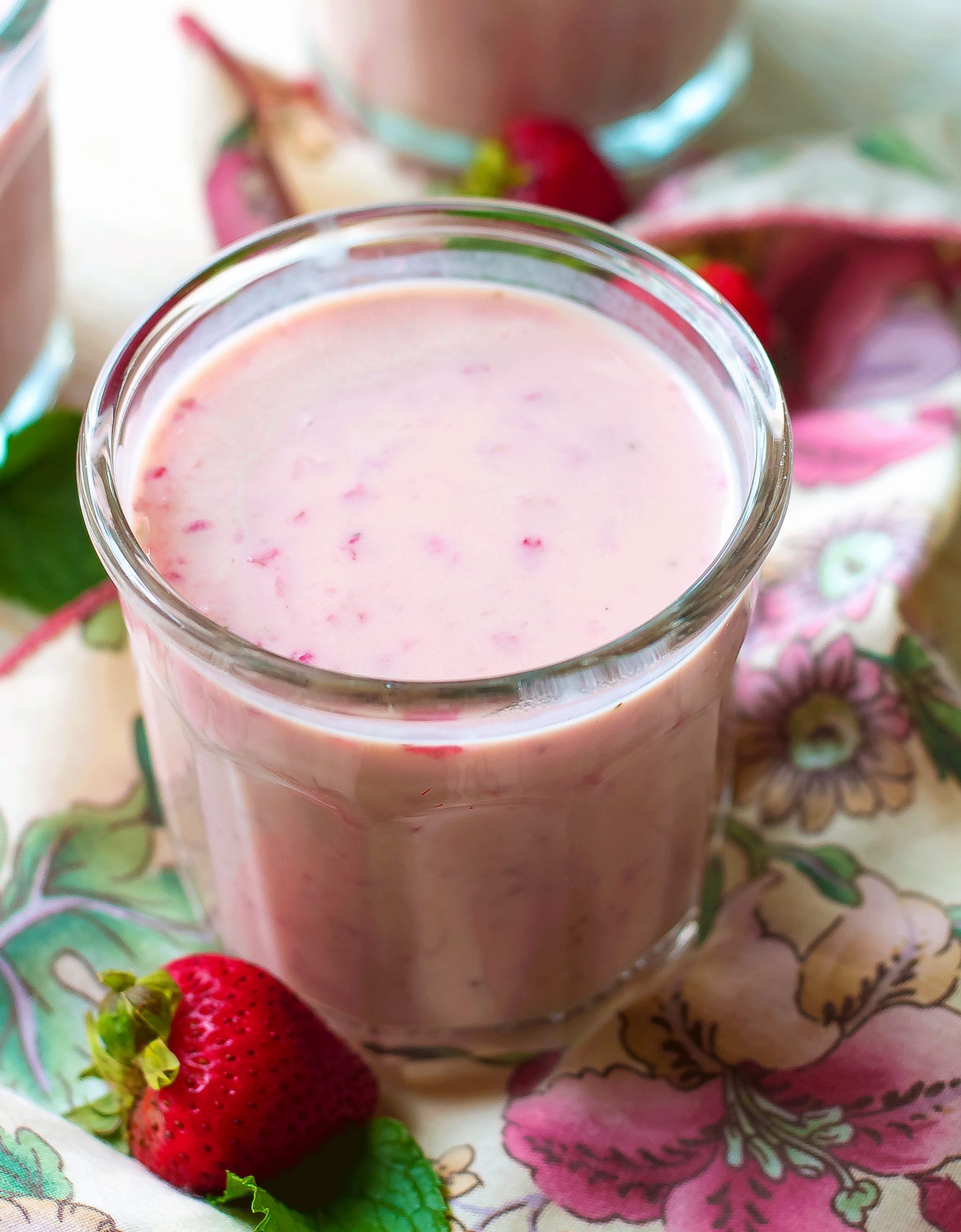 Strawberry Pudding Milkshake | Recipe Cart