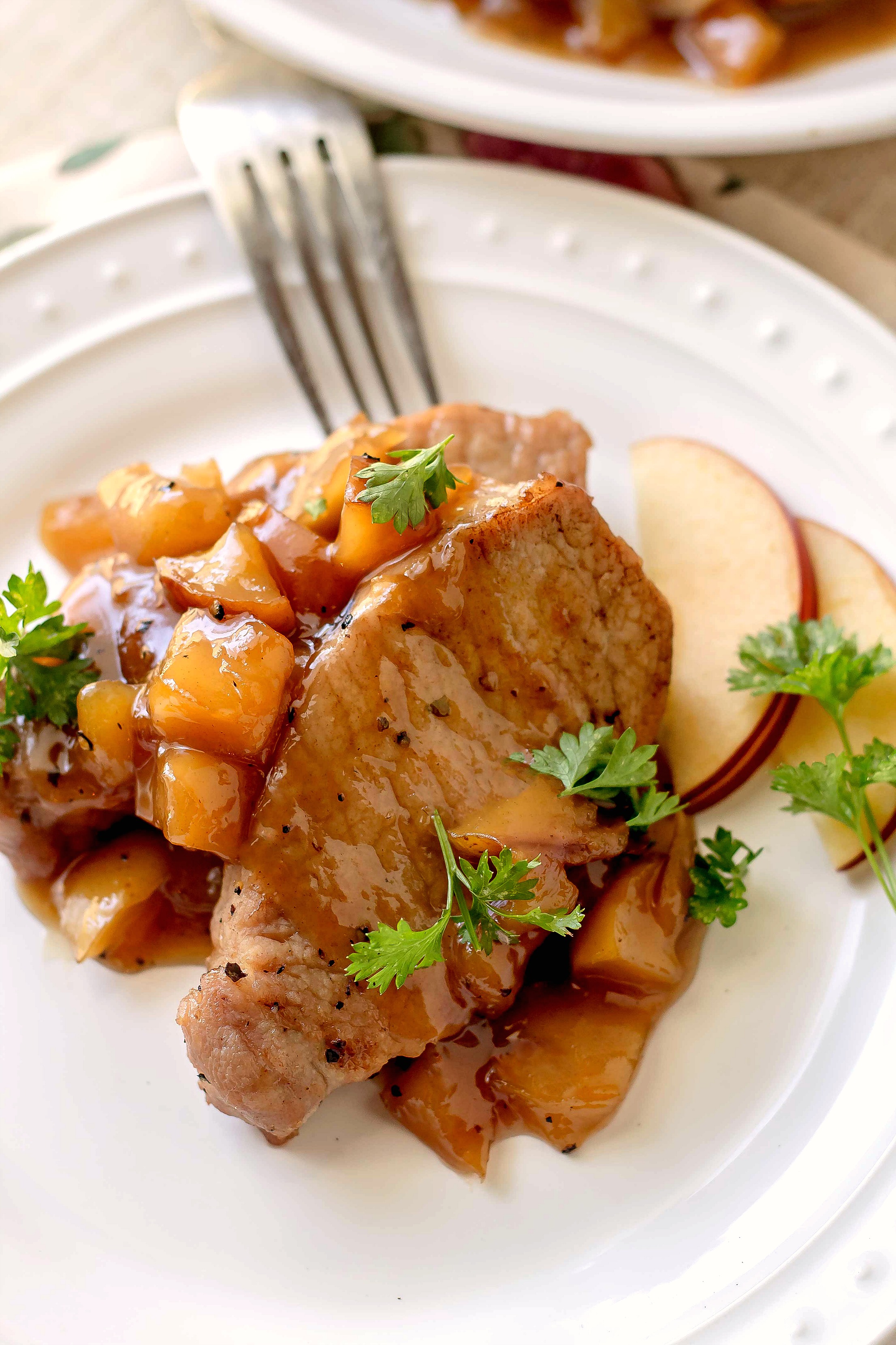 Pork Chops and Apples