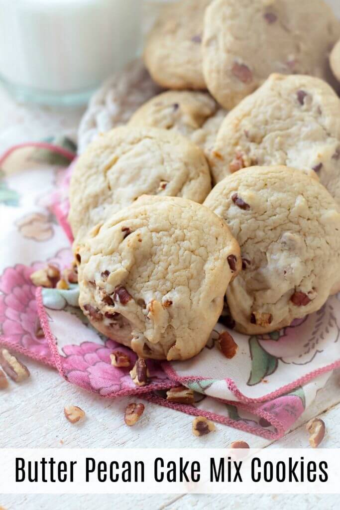 Butter Pecan Cake Mix Cookies Bunny's Warm Oven