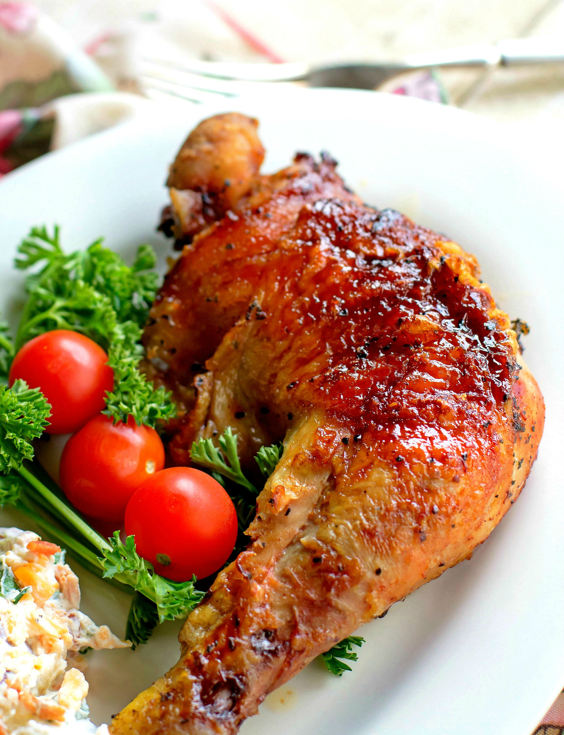 Crock Pot Tuscan Chicken - Bunny's Warm Oven