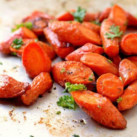 Oven Roasted Carrots