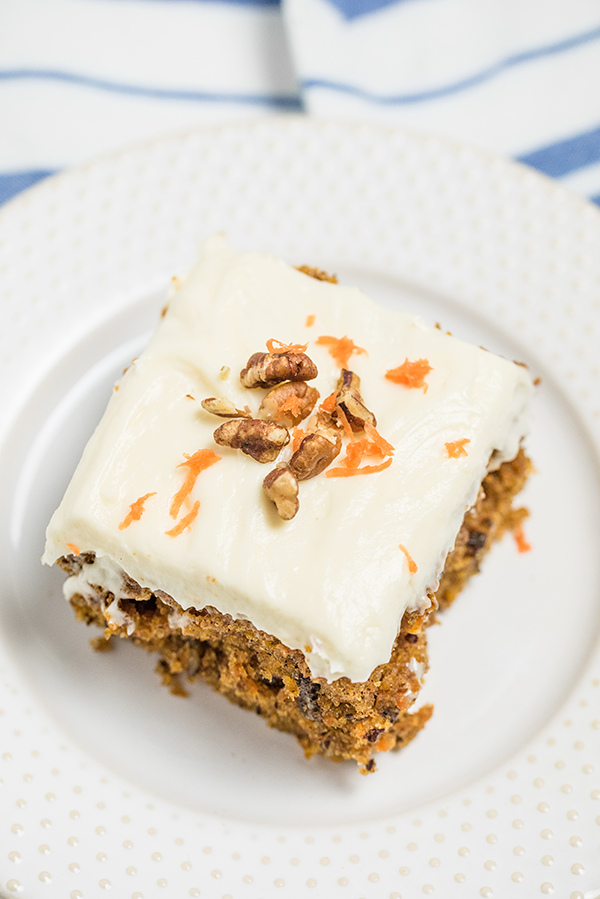 The Best Ever Carrot Cake with Cream Cheese Frosting