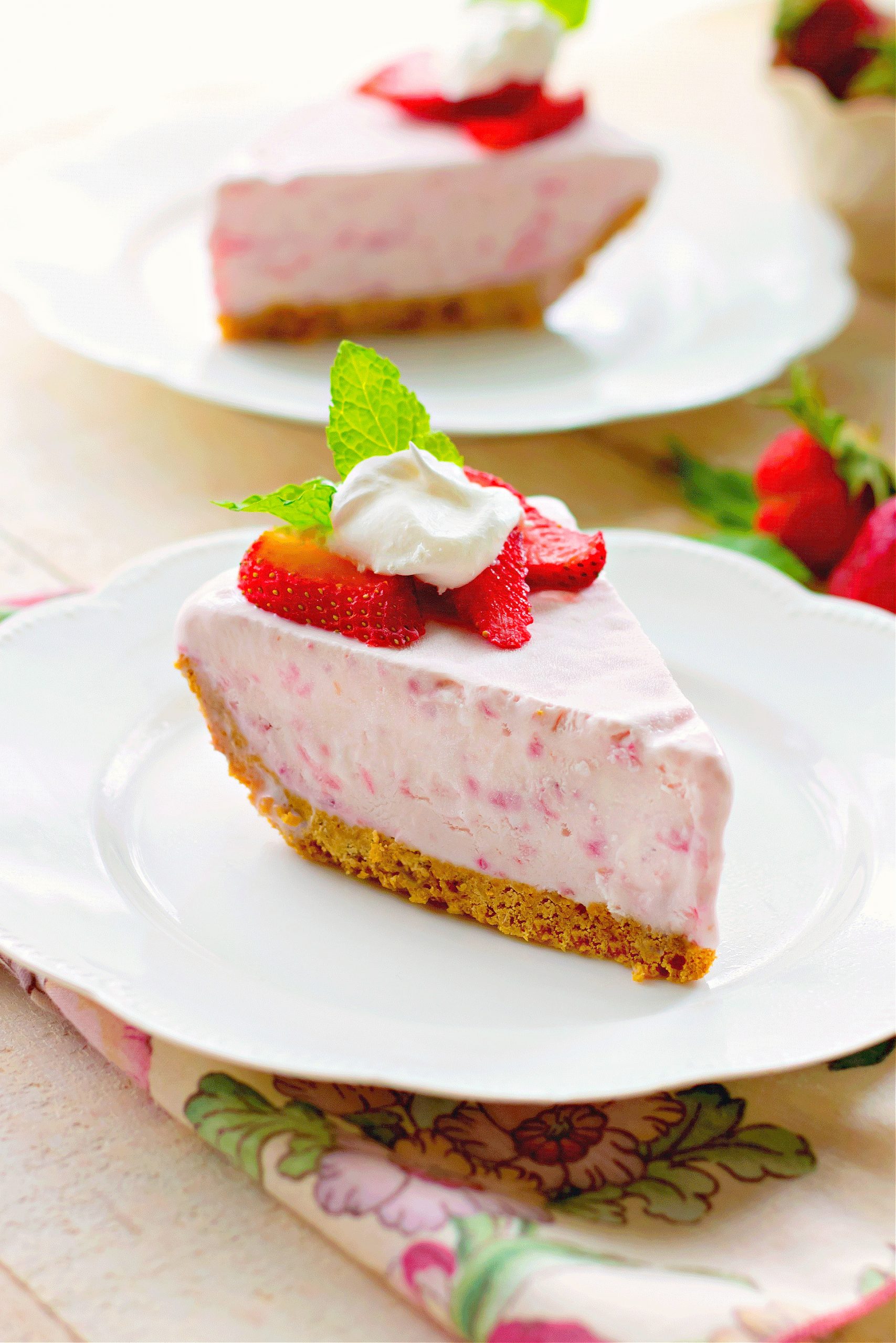 Frozen Strawberry Cream Pie Bunny s Warm Oven