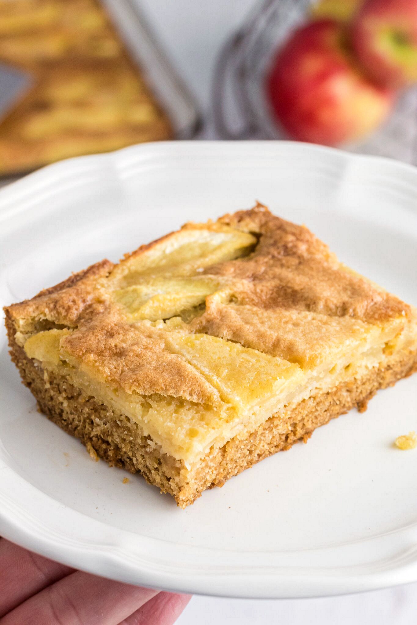 Browned Butter Apple Bars