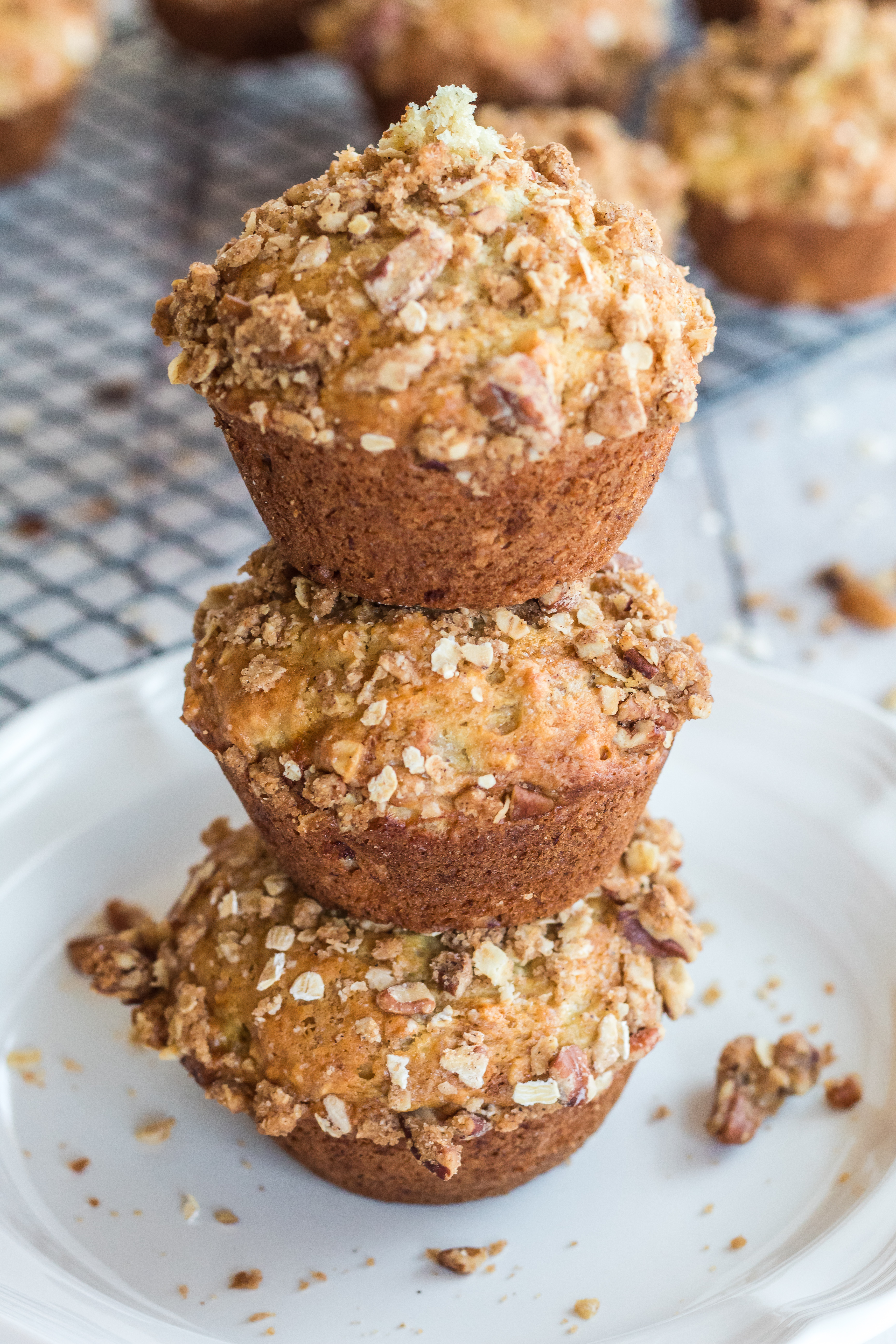 Banana Oatmeal Muffins