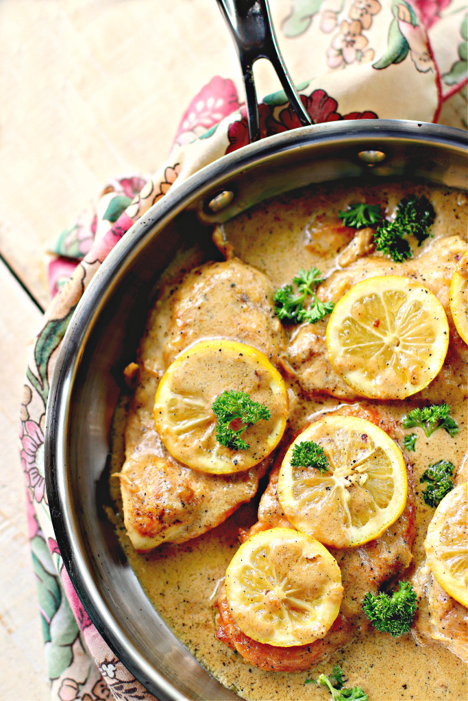 Creamy Lemon Chicken Breasts - Bunny's Warm Oven