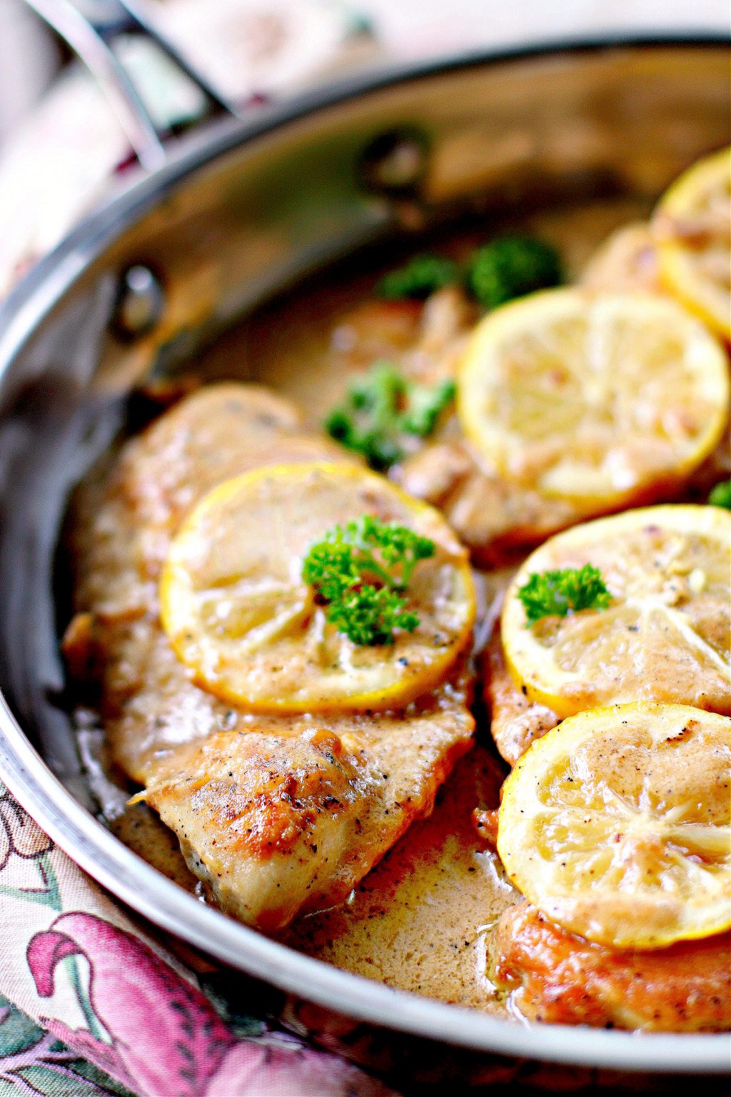 Creamy Lemon Chicken Breasts - Bunny's Warm Oven