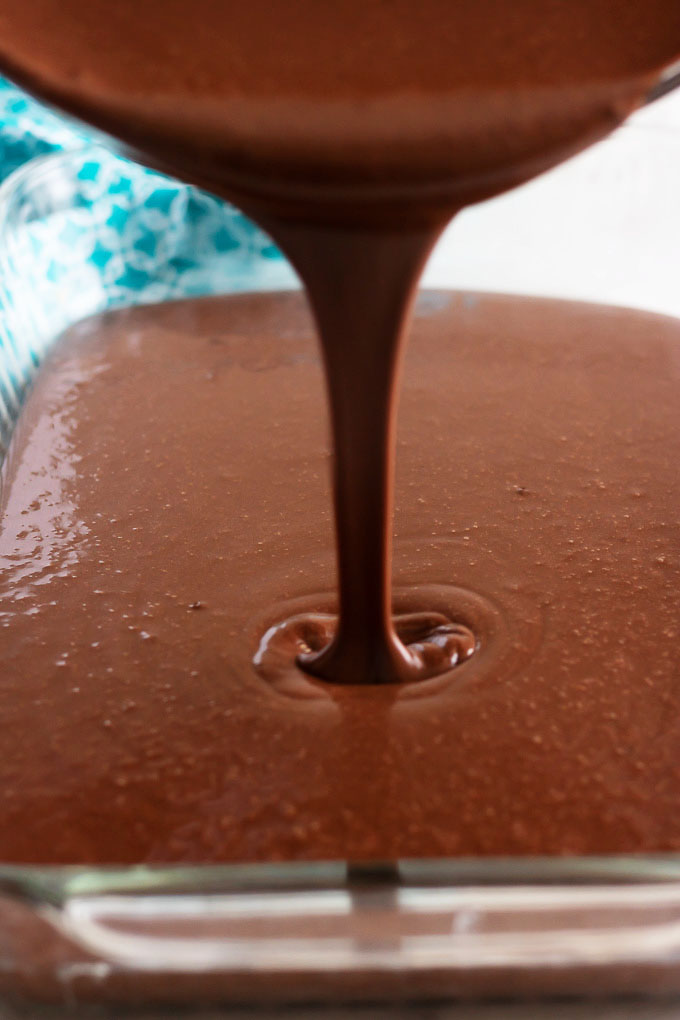 Chocolate Cake with Peanut Butter Frosting