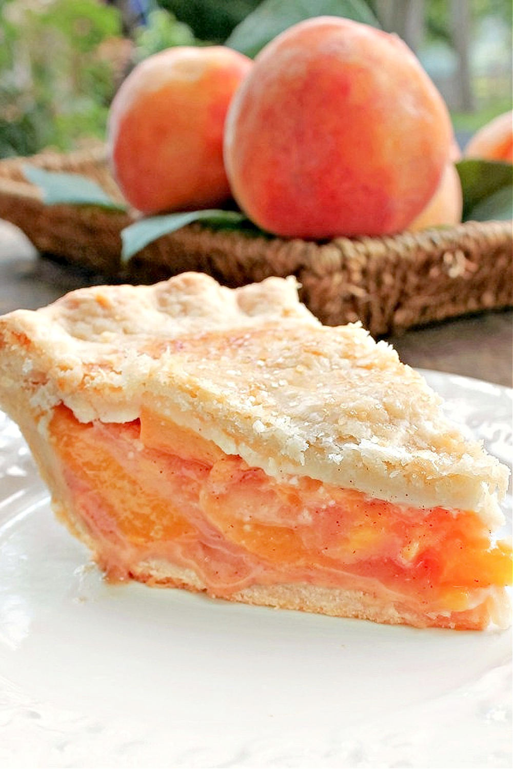 The Perfect Peach Pie