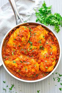 Skillet Tomato Chicken Breast