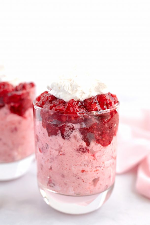 Raspberry Parfait Dessert - Bunny's Warm Oven