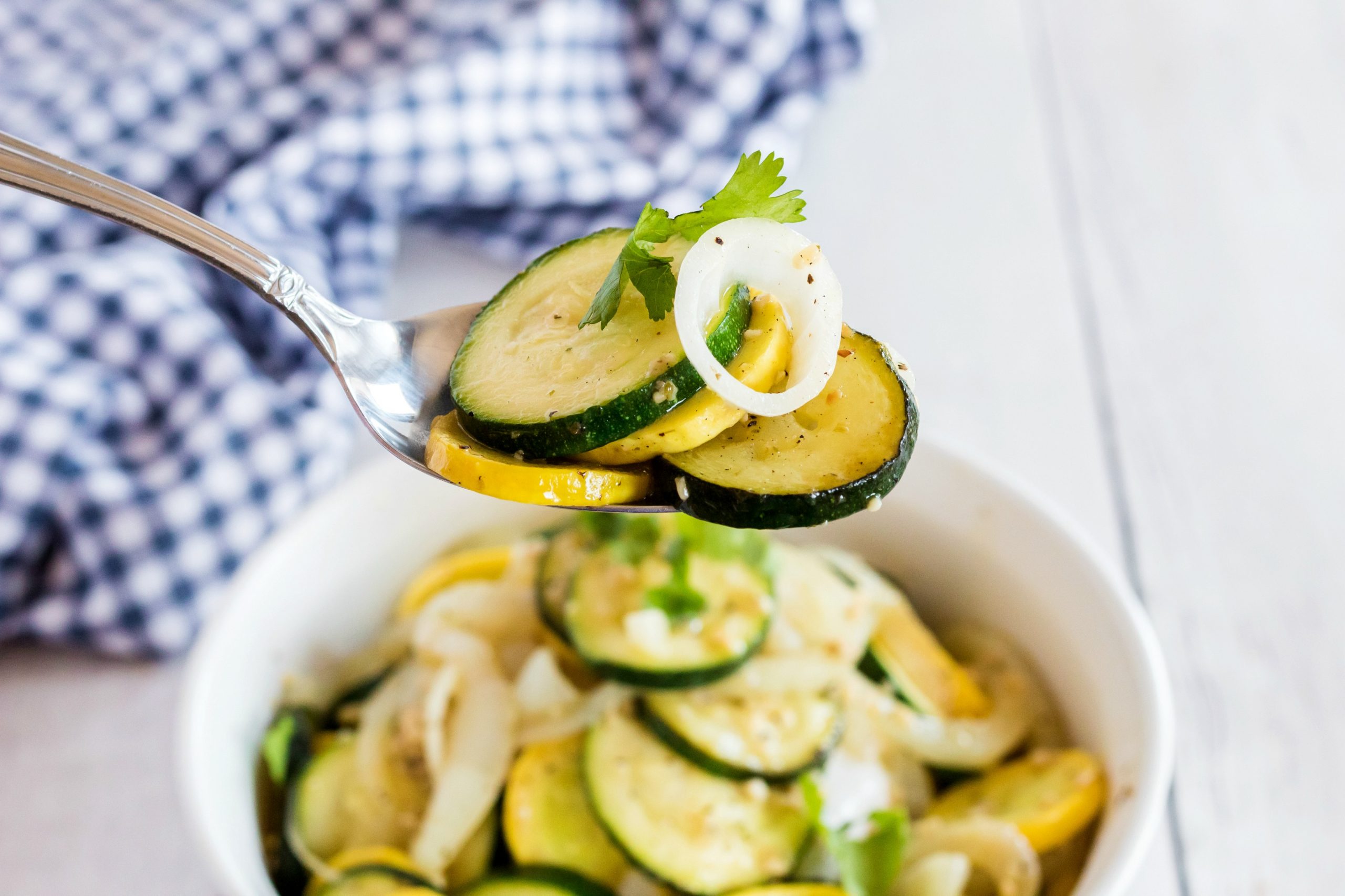 Zucchini with Onion and Garlic Bunny's Warm Oven