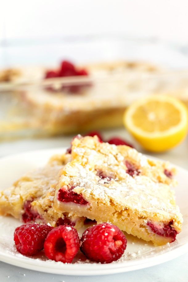 Raspberry Lemon Bars Bunny's Warm Oven