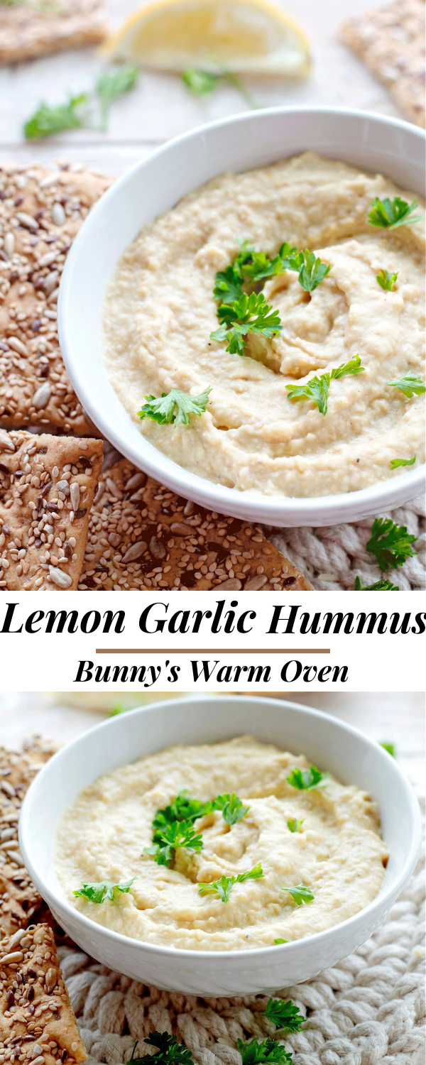 Lemon Garlic Hummus