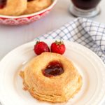 Strawberry Filled Buttermilk Biscuits
