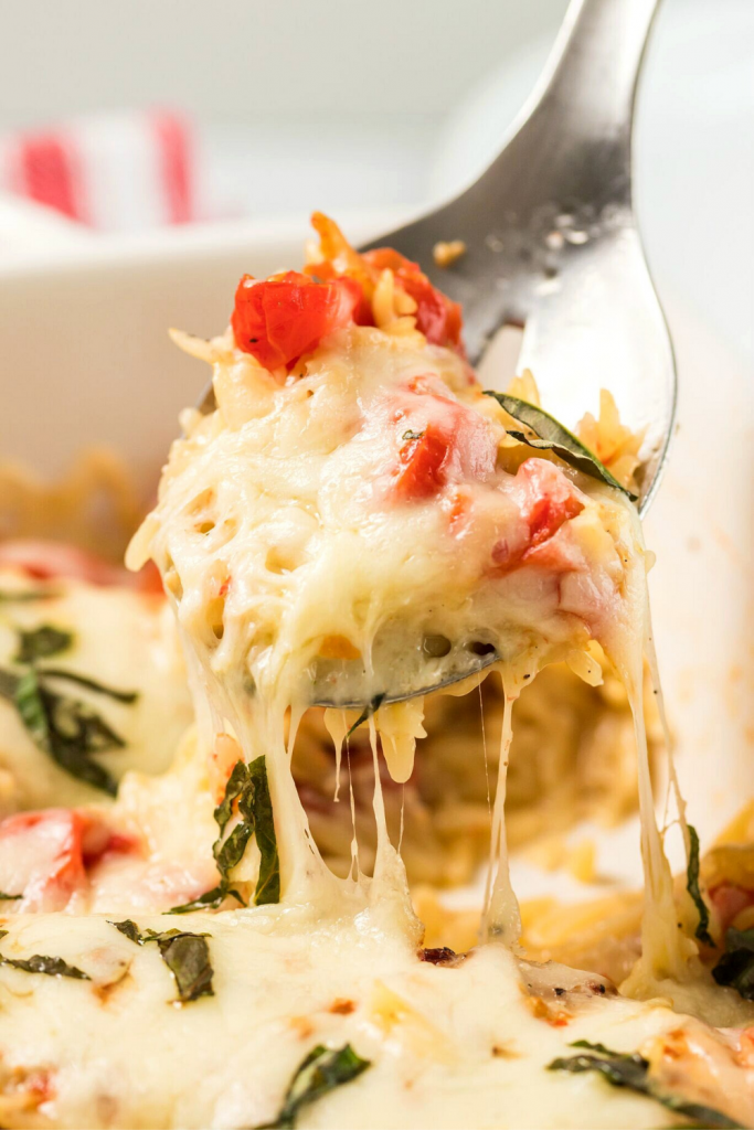 Garlic Butter Chicken Casserole