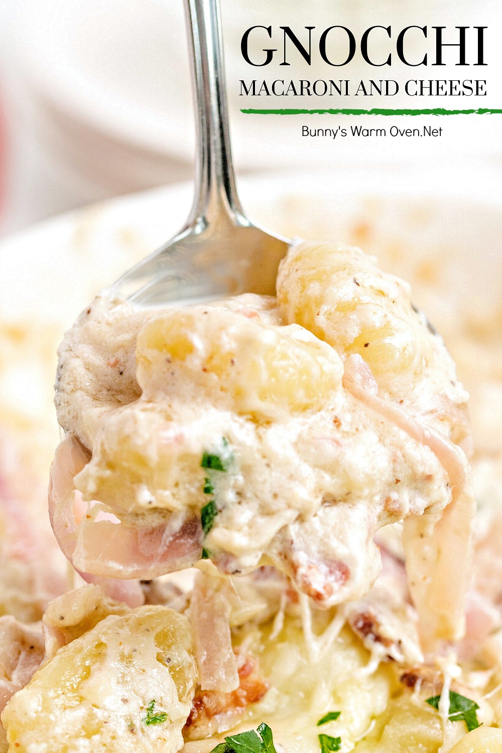 Gnocchi Macaroni and Cheese via @BunnysWarmOven