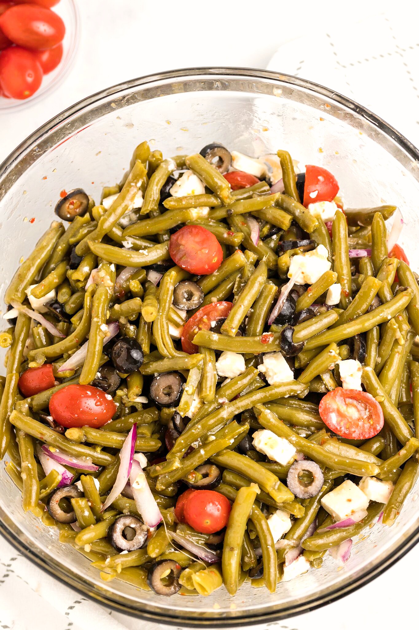 Canned Green Bean Salad - Bunny's Warm Oven