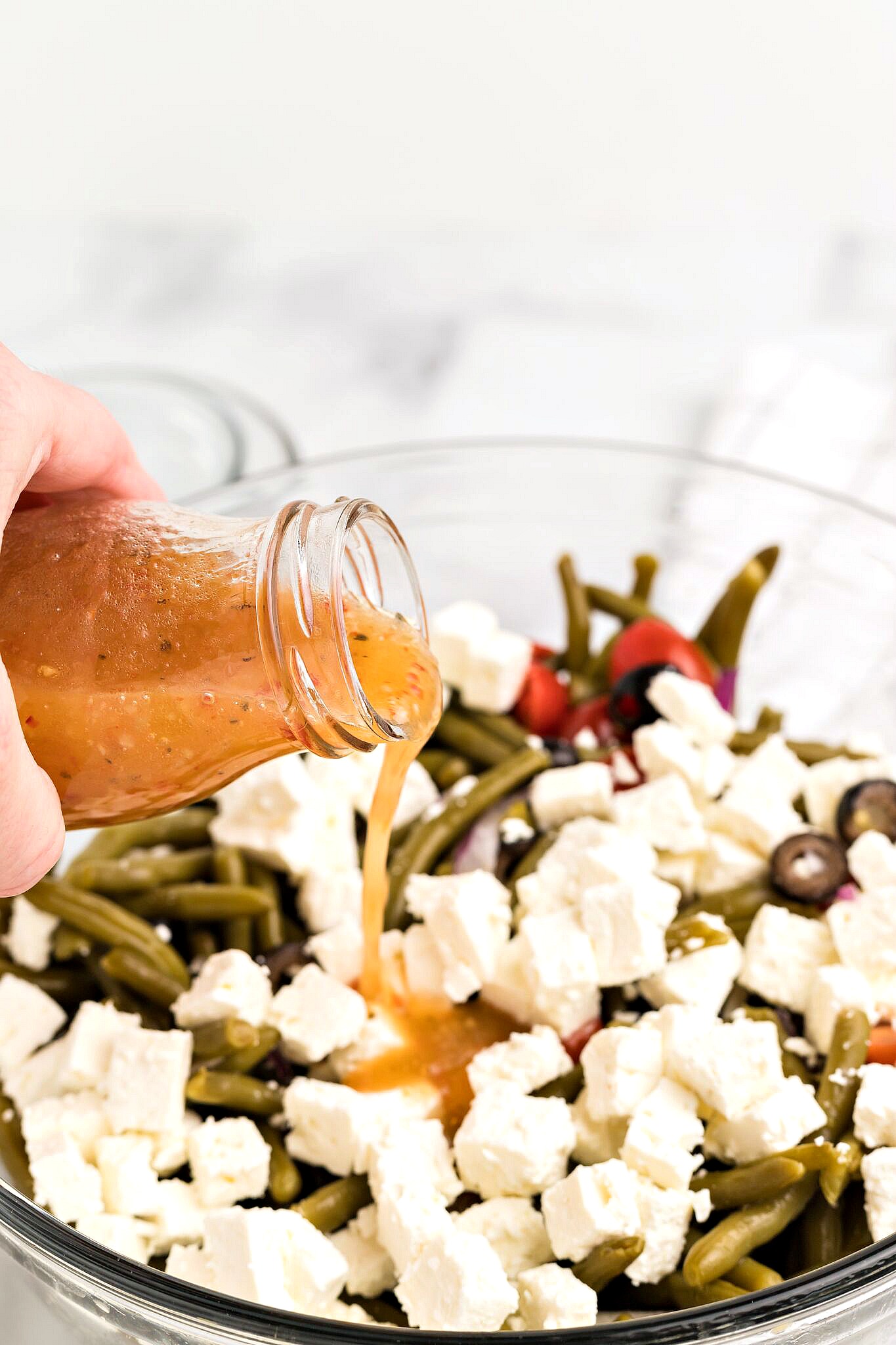 Canned Green Bean Salad - Bunny's Warm Oven