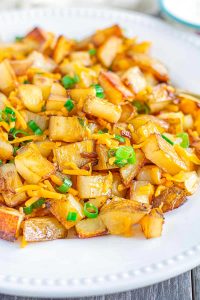 Chedder Cheese Onion Potatoes