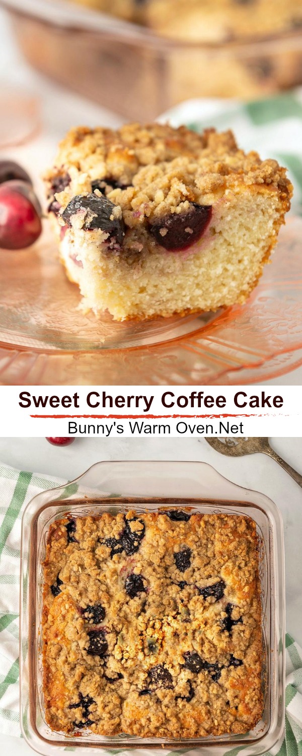 Sweet Cherry Coffee Cake