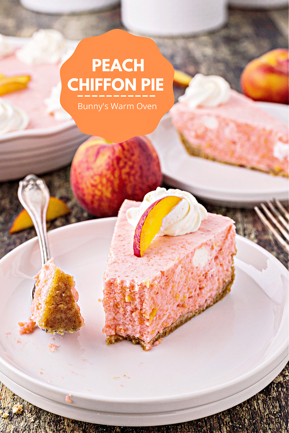 Peach Chiffon Pie